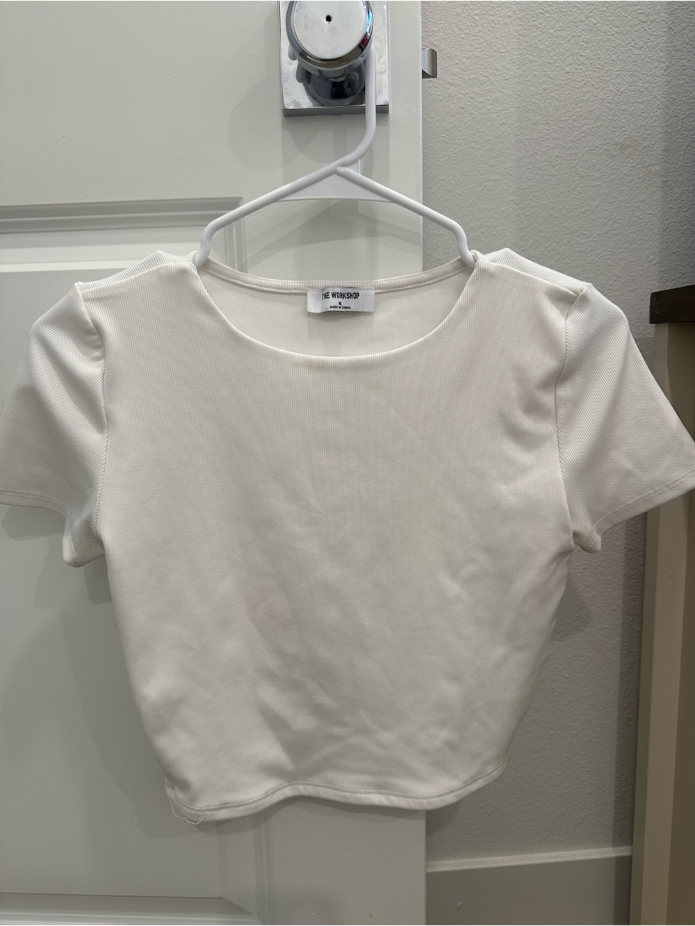 The workshop women’s white short sleeve top